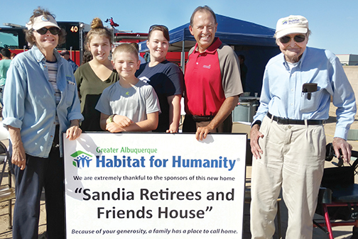 Habitat for Humanity celebration